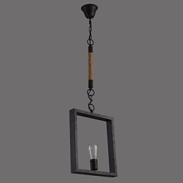 Pendant Rustic Lodge Vintage Retro Dining Shopping Store Metal