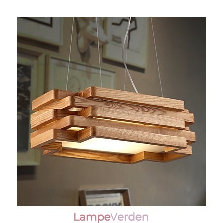 Moderne moderne land mini stil træ bambus pendel lys Moderne moderne land mini stil træ bambus pendel lys