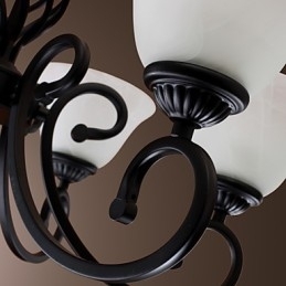 Traditionel klassisk stearinlys stil Andre lysekrone