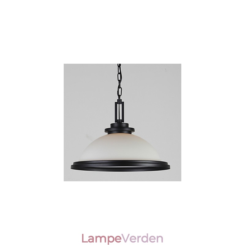 Pendellamper Rustik Lodge Metalmaleri Sort