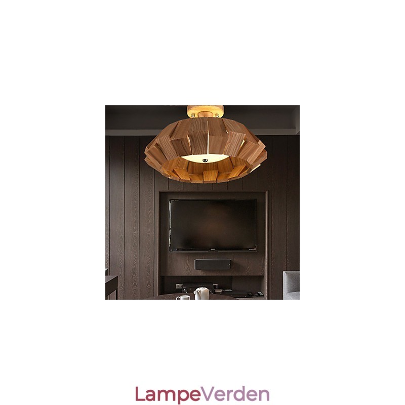 Moderne Contemporary Country Mini Style Andet Træ Bambus Pendel