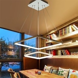 Moderne Design 4Pendel Light Two Rings