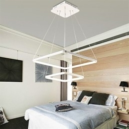Moderne Design 4Pendel Light Two Rings