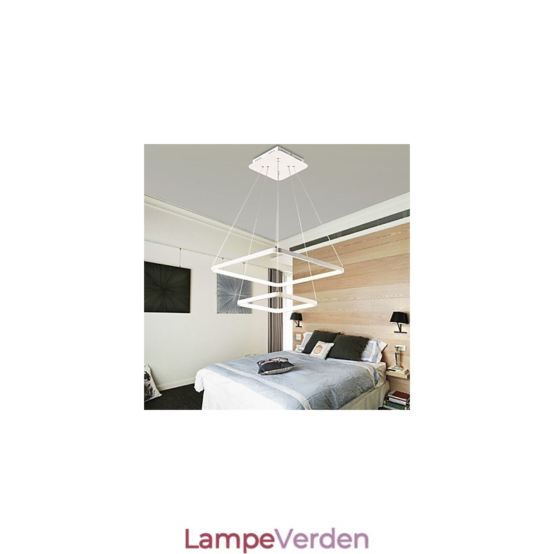 Moderne Design 4Pendel Light Two Rings