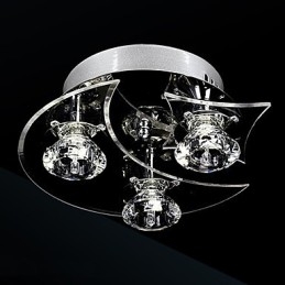 Lysekrone Moderne Krystal Living 3 Lys