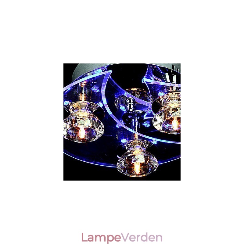 Lysekrone Moderne Krystal Living 3 Lys