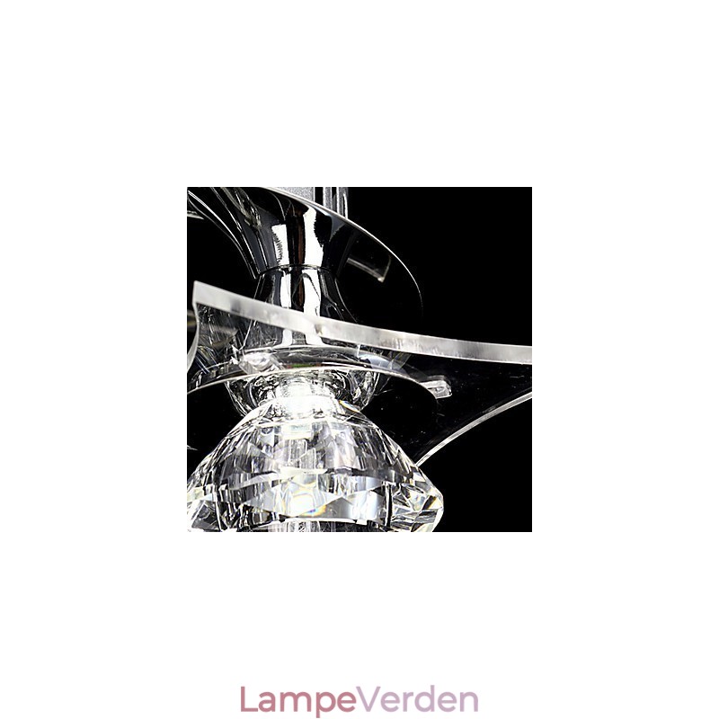 Lysekrone Moderne Krystal Living 3 Lys