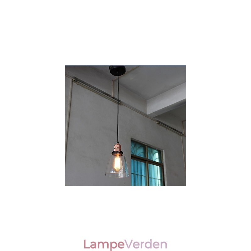 Minimalistisk Unik Retro Glas lysekrone