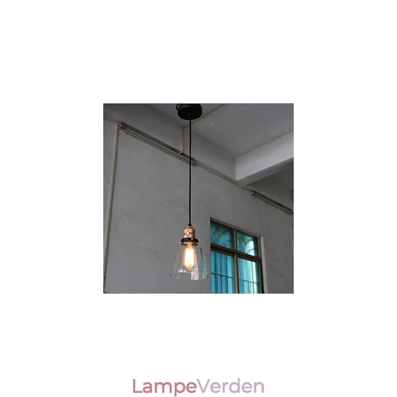 Minimalistisk Unik Retro Glas lysekrone