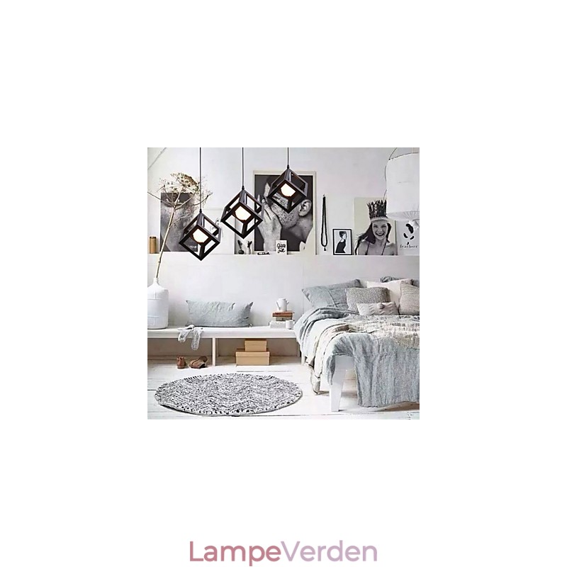 Mini Diamant Lampe 1 Lys Maleri Bearbejdning