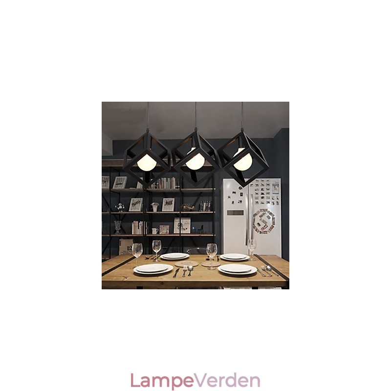 Mini Diamant Lampe 1 Lys Maleri Bearbejdning
