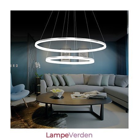 Moderne design pendel 4 høj kvalitet akryl dobbelt ring pasform Moderne design pendel 4 høj kvalitet akryl dobbelt ring pasform