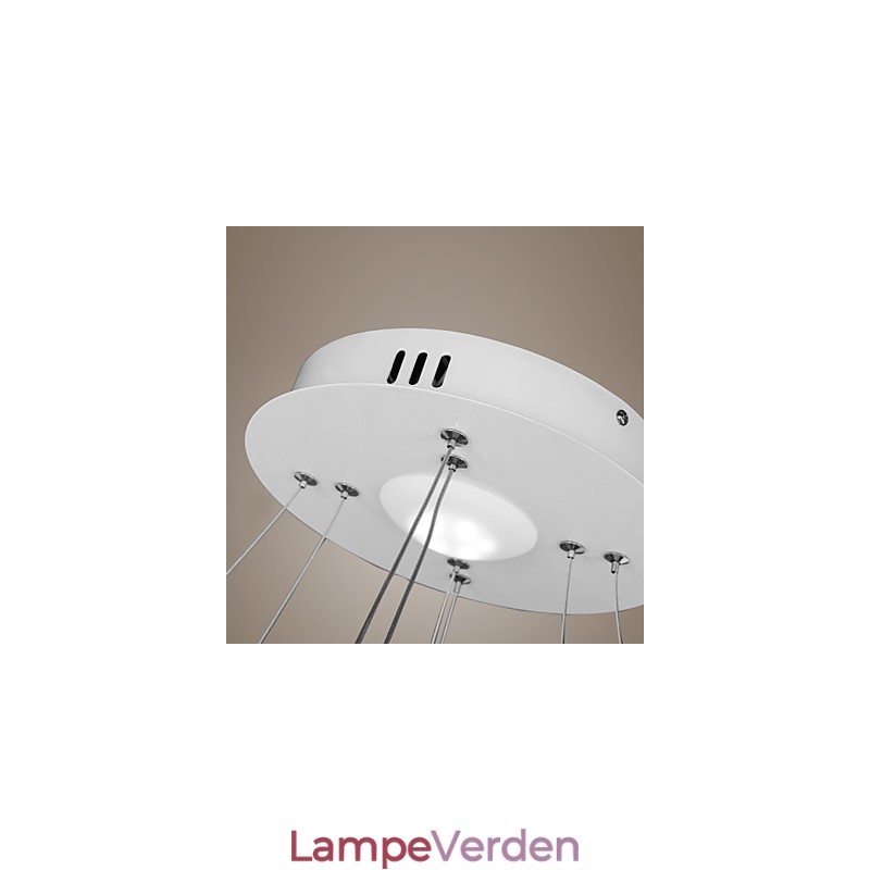 Moderne design pendel 4 høj kvalitet akryl dobbelt ring pasform
