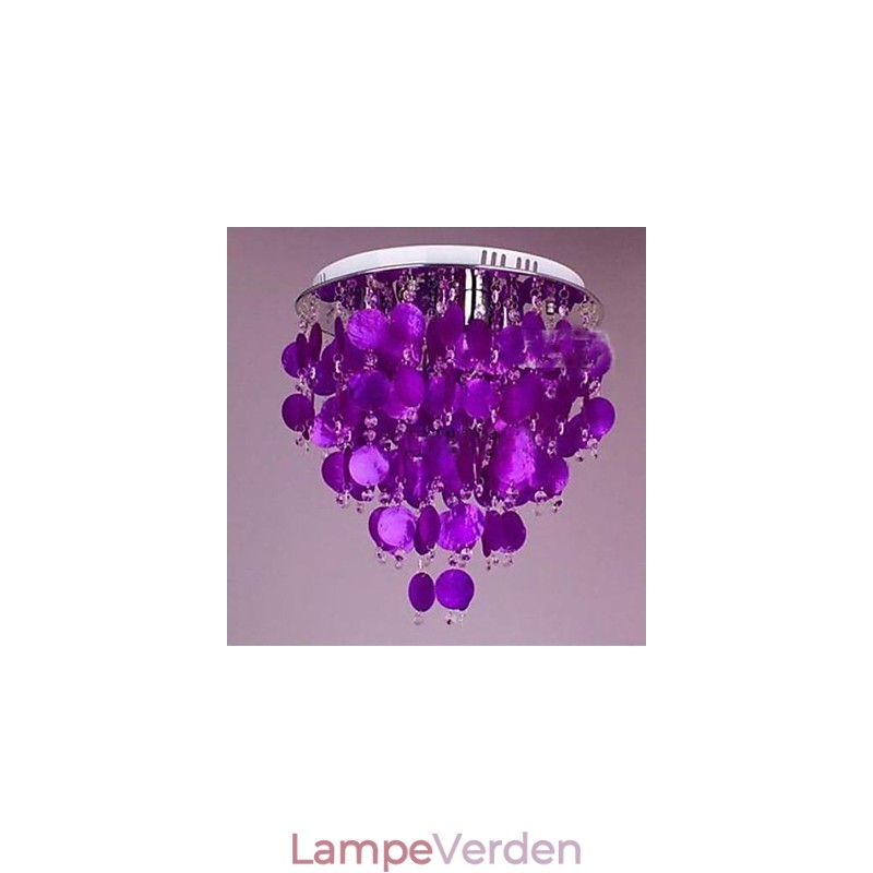 Varm krystal loftslampe skal