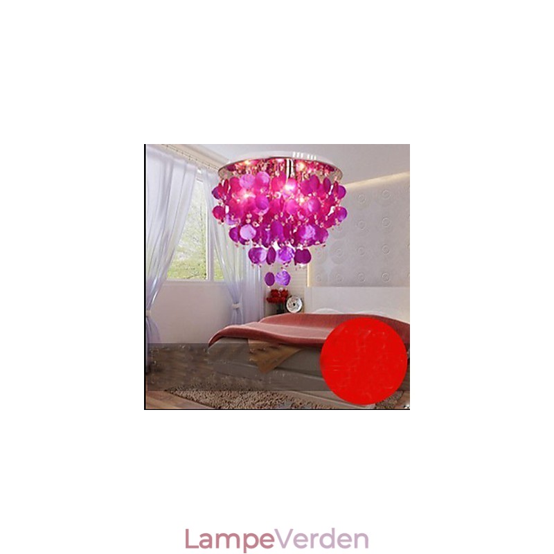 Varm krystal loftslampe skal