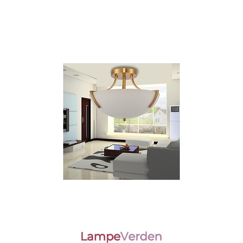 Rustik Lodge Vintage Mini Style Painting Metal Pendel Light