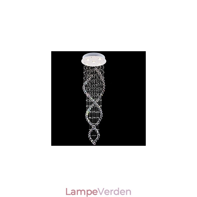 Moderne moderne traditionel klassisk rustik Lodge Vintage Country Island Crystal galvaniseret metal pendel