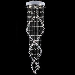 Moderne moderne traditionel klassisk rustik Lodge Vintage Country Island Crystal galvaniseret metal pendel