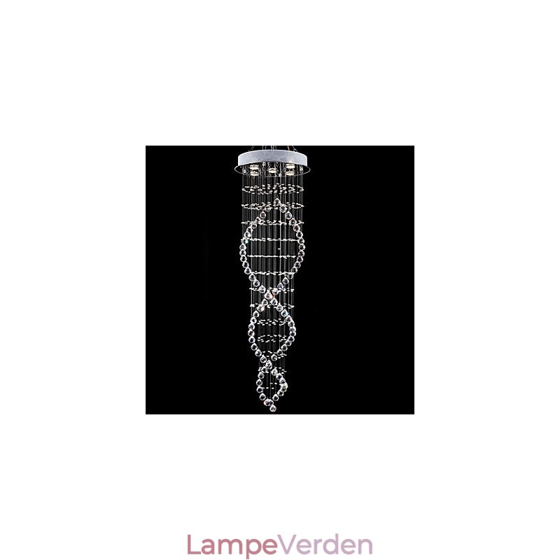 Moderne moderne traditionel klassisk rustik Lodge Vintage Country Island Crystal galvaniseret metal pendel