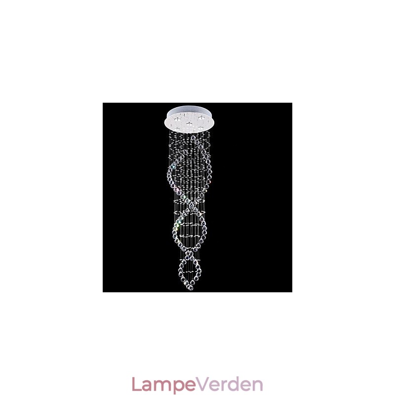 Moderne moderne traditionel klassisk rustik Lodge Vintage Country Island Crystal galvaniseret metal pendel