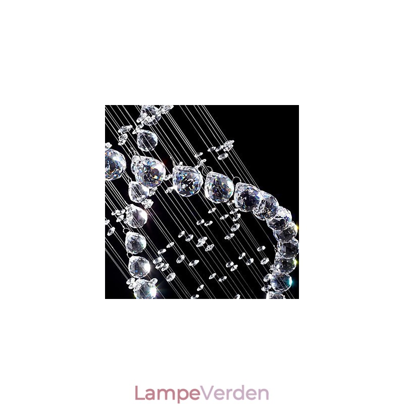 Moderne moderne traditionel klassisk rustik Lodge Vintage Country Island Crystal galvaniseret metal pendel