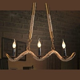 Traditionel klassisk vintage retro lanterne land galvaniseret metal pendel lys