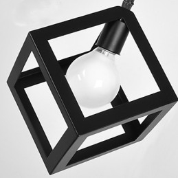 Retro mini stil maleri metal pendel