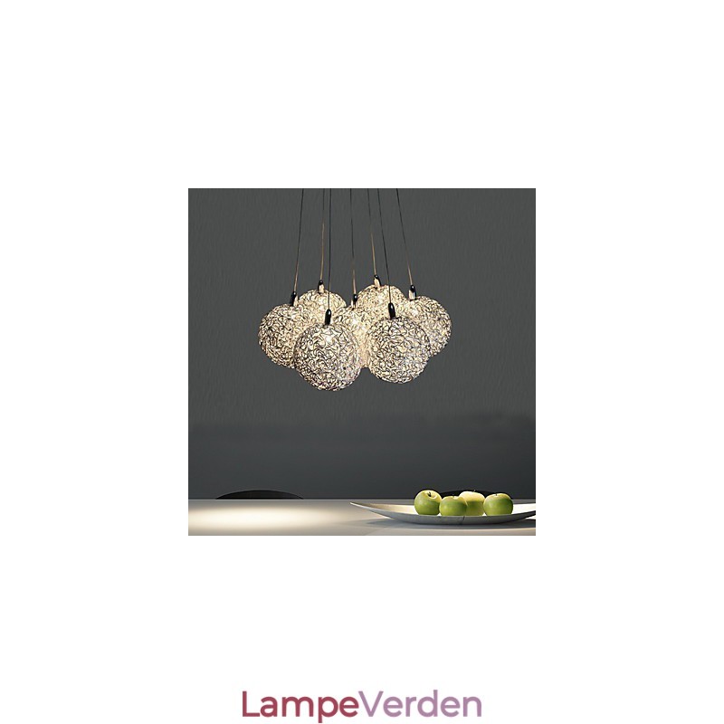 Moderne moderne mini stil galvaniseret metal pendellampe
