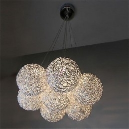 Moderne moderne mini stil galvaniseret metal pendellampe