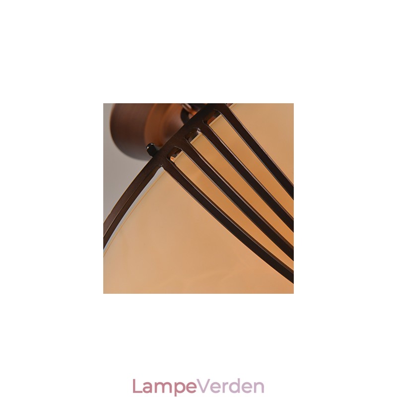 Rustik Lodge Vintage Mini Style Painting Metal Pendel Light