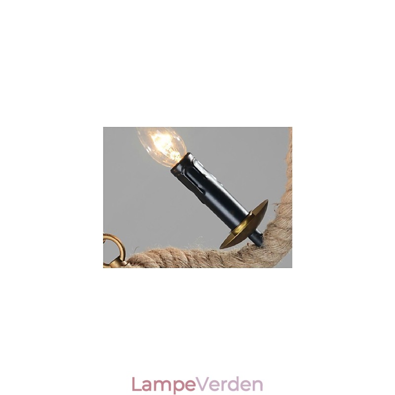 Traditionel klassisk vintage retro lanterne land galvaniseret metal pendel lys