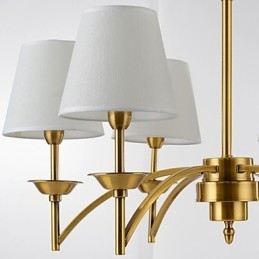 Ren hvid moderne moderne dekorativt design pendel-familie