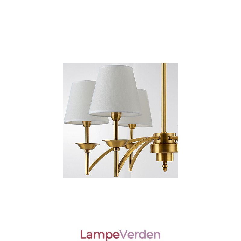Ren hvid moderne moderne dekorativt design pendel-familie