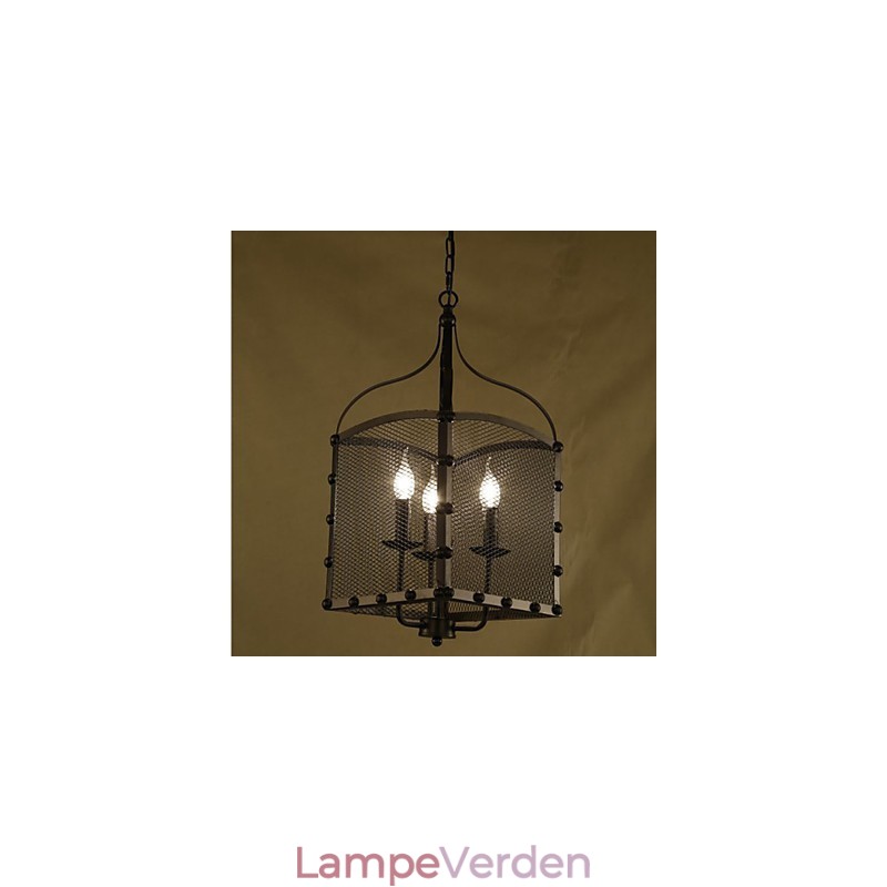 En Net Cover Retro Industrial Wind Cafe Smedekrone Lysekrone