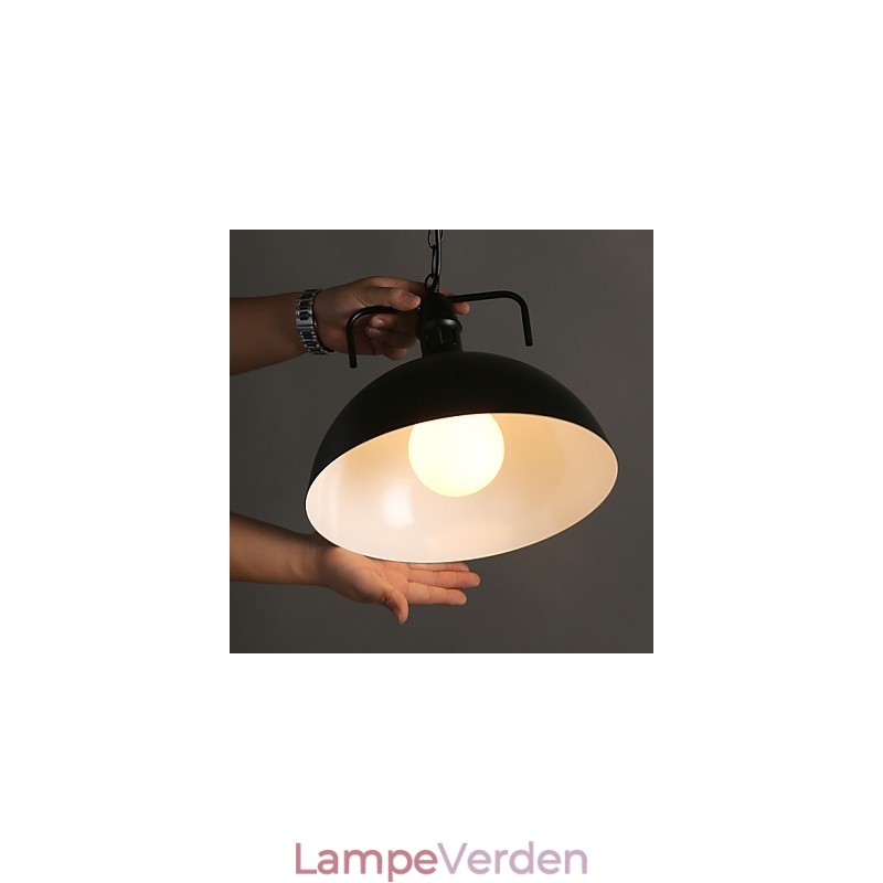 Nordic American Country Industriel Halvcirkel Fashion Smedejern Single Head Droplight