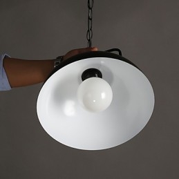 Nordic American Country Industriel Halvcirkel Fashion Smedejern Single Head Droplight