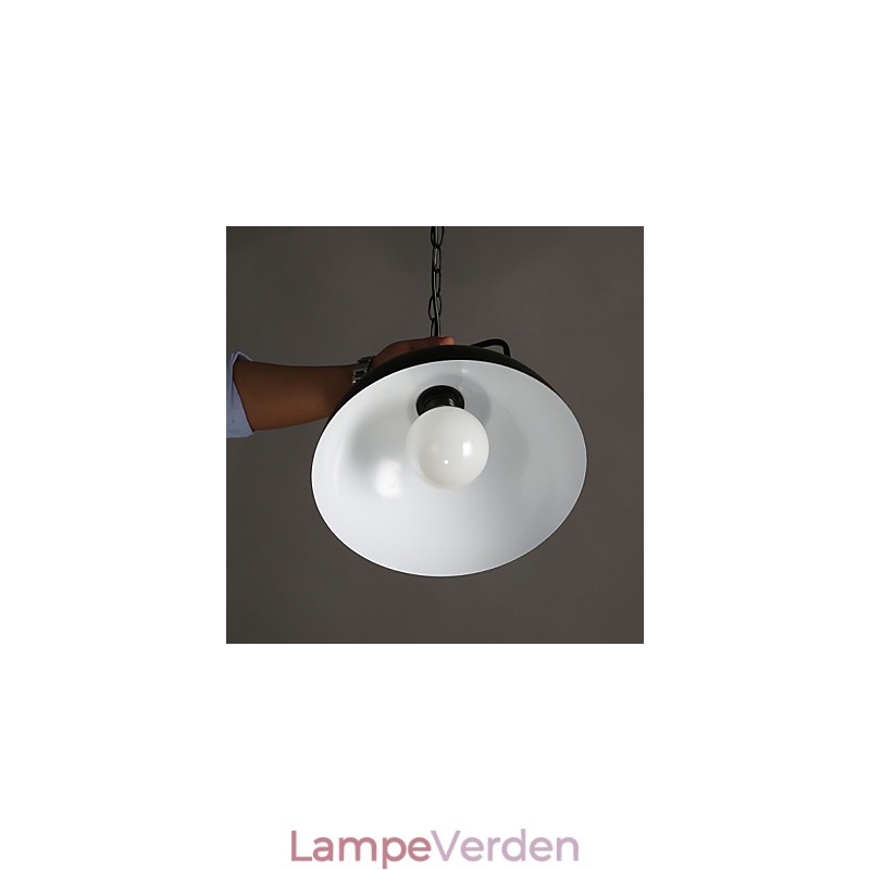 Nordic American Country Industriel Halvcirkel Fashion Smedejern Single Head Droplight