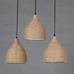 Country Lofts Restoring Ancient Ways Hamp Rope Single Head Small Droplight Lamp