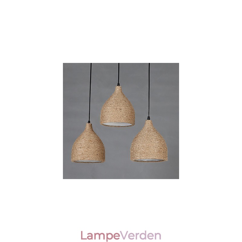 Country Lofts Restoring Ancient Ways Hamp Rope Single Head Small Droplight Lamp
