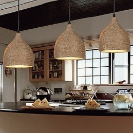 Country Lofts Restoring Ancient Ways Hamp Rope Single Head Small Droplight Lamp