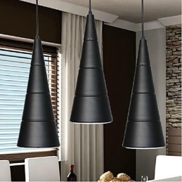 Moderne moderne Globe maleri Metal Pendel Light