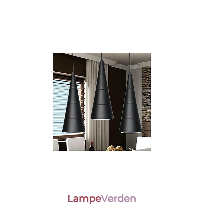 Moderne moderne Globe maleri Metal Pendel Light