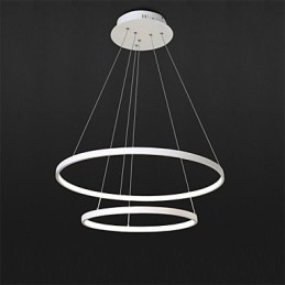 Pendel moderne design højkvalitets to ringe