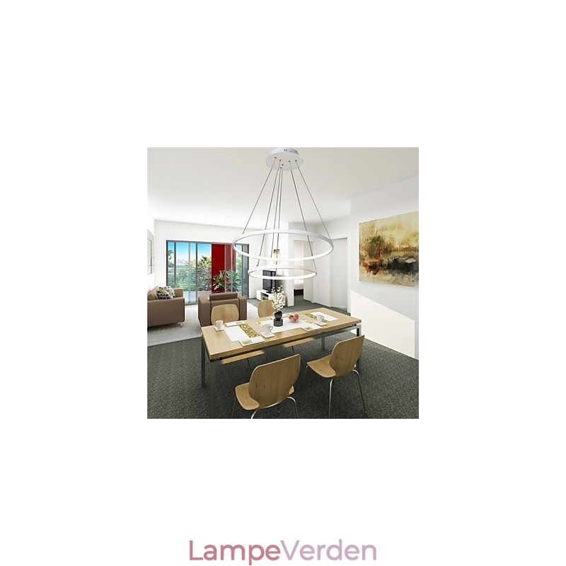 Pendel moderne design højkvalitets to ringe
