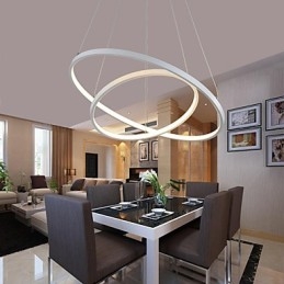 Pendel moderne design højkvalitets to ringe