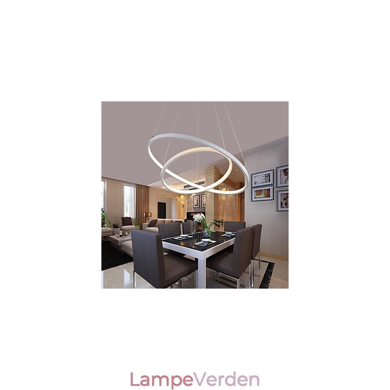 Pendel moderne design højkvalitets to ringe