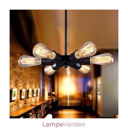 American Country Industrial Wind Six Head Pariserhjul Droplight American Country Industrial Wind Six Head Pariserhjul Droplight