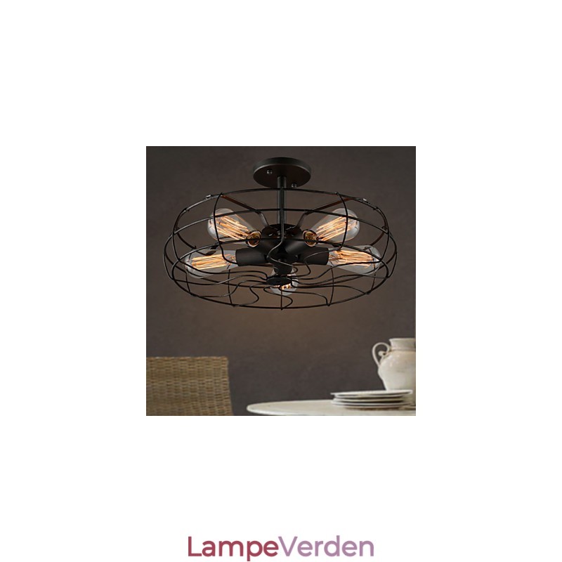 The American Country Industrial Designer Lamp Personalized Lamp European Retro Fan Loftslamper