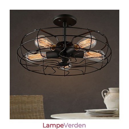 The American Country Industrial Designer Lamp Personalized Lamp European Retro Fan Loftslamper