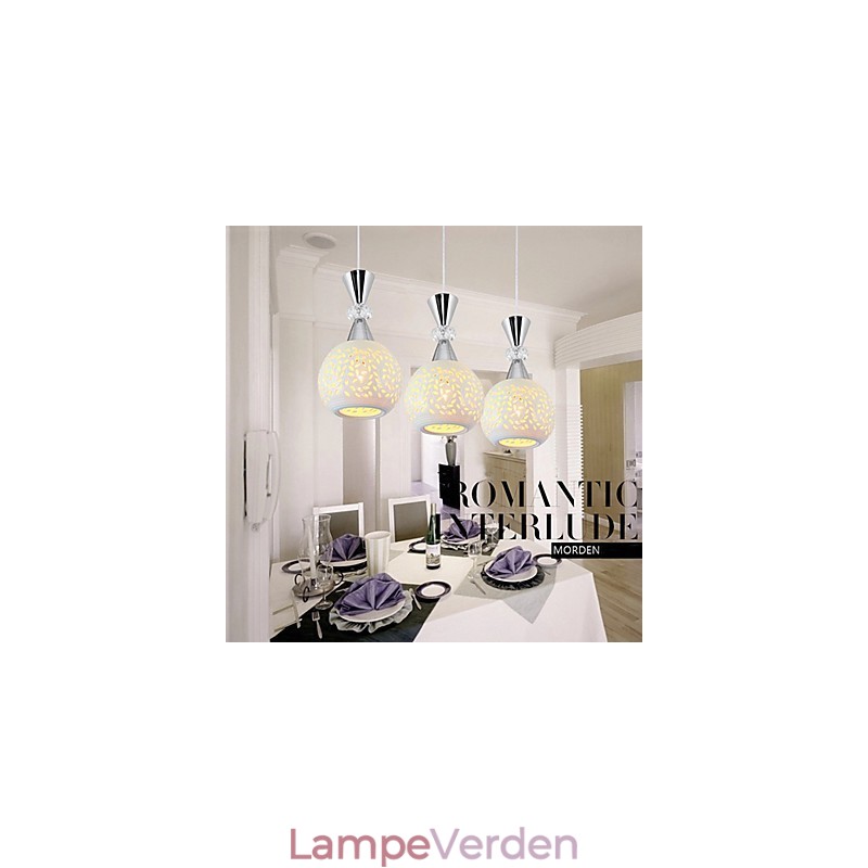 3 hoveder pendel moderne moderne metal